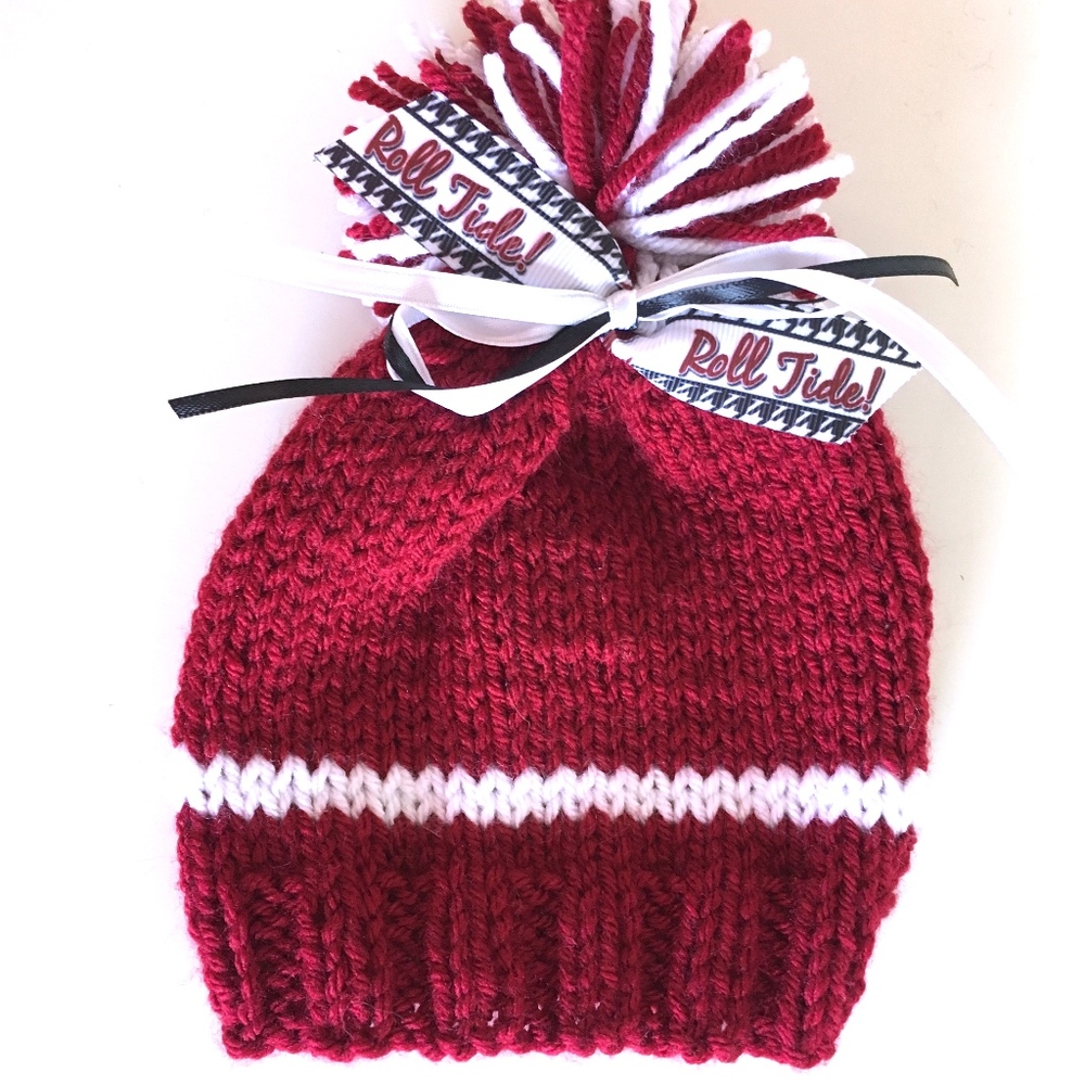 University Of Alabama CRIMSON TIDE Baby Hat *NEW*